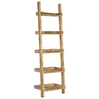 Canvona Mango Wood Ladder Shelf