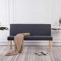 Amruna Padded Fabric Bench