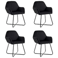 Dining Chairs Black Velvet