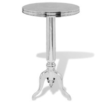 Luvranel Round Aluminium Side Table