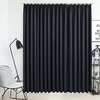 Blackout Curtain with Hooks 290 by 245 cm