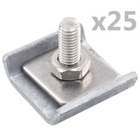 Galvanised Fence Panel Joining Kit