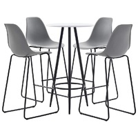 Elvema Curved-Back Bar Set