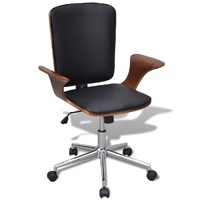 Bumveli Bentwood Swivel Office Chair