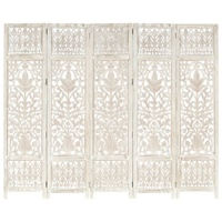 Whittier Hand carved Room Divider Solid Mango Wood