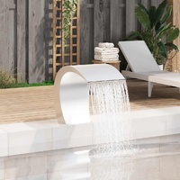 Stainless Steel Pond Fountain with Connector Kit