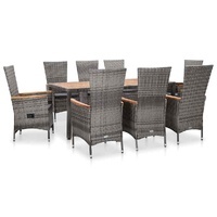 Lalmure High-Back Reclining Patio Dining Set