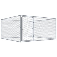 Outdoor Dog Kennel Galvanised Steel