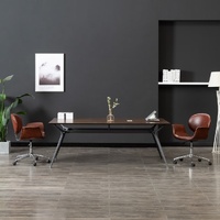 Swivel Dining Chair Faux Leather