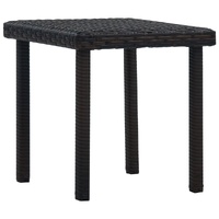 Garden Tea Table 40x40x40 cm Poly Rattan