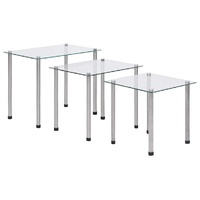 Jalmuro Glass Nesting Table Trio