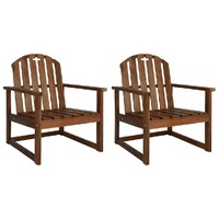 Guvlano Acacia Garden Armchairs