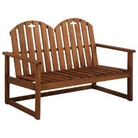 Pavlun Two-Seater Acacia Garden Bench