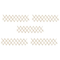 Trellis Fences 5 pcs Firwood