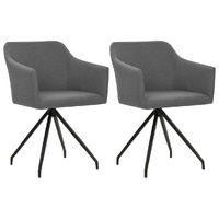 Swivel Dining Chairs 2 pcs