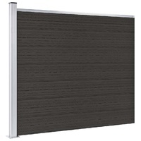 Dual-Face Modular WPC Fence Panel
