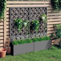 Trellis Planters Grey 65 by 33 by 135 cm WPC