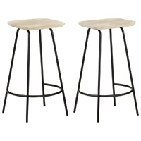 Bar Stools Solid Mango Wood