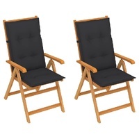 Bivlora Teak Folding Garden Chairs