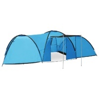 Mesh-Window Family Camping Igloo Tent