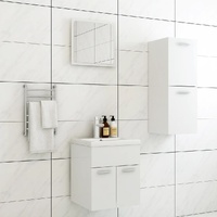 Bathroom Furniture Set Engineered Wood