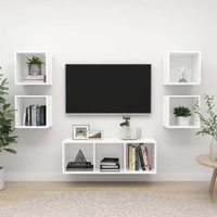 Sandiacre 5 Piece TV Cabinet Set Engineered Wood