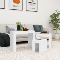 Nesting Coffee Tables 3 pcs Engineered Wood