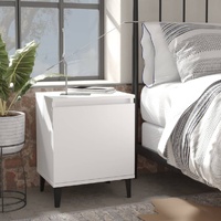 Secaucus Bed Cabinet with Metal Legs 40x30x50 cm