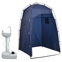 Portable Camping Hand Wash Stand with Tent 20 L