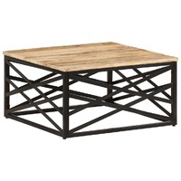Femvila Industrial Mango Wood Coffee Table