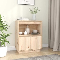 Sideboard 60x34x75 cm Solid Wood Pine