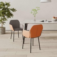 Elmuro Upholstered Dining Armchairs
