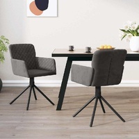 Wolena Velvet Swivel Dining Armchairs