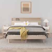 Peoria Bedside Tables 2pcs 42x38x45 cm Engineered Wood
