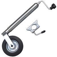 Adjustable Galvanised Trailer Jockey Wheel
