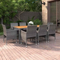 Virema Acacia-Top Outdoor Dining Set