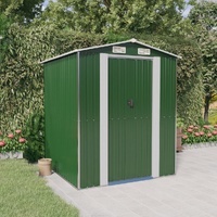 Ventilated Galvanised-Steel Shed with Sliding Access