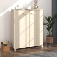 Shoe Cabinet 85x40x108 cm Solid Wood Pine