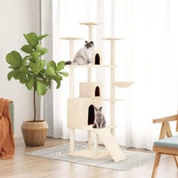 Cat Tree with Sisal Scratching Posts 175 cm
