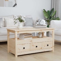 Jorvemi Shelf-and-Drawer Coffee Table