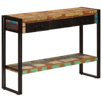 Console Table 110x30x76 cm Solid Wood