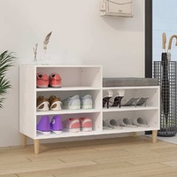 Shoe Cabinet 102x36x60 cm Engineered Wood