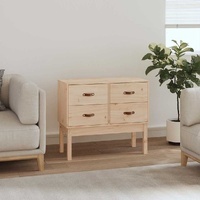 Guvmari Drawer Pine Console Cabinet