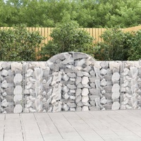 Arched Gabion Basket Galvanised Iron Gabion Garden Beds
