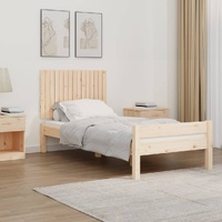 Wall Headboard Solid Wood Pine