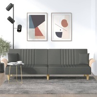 Vuneri Padded-Arm Fabric Sofa Bed