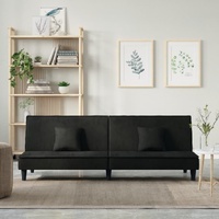 Gilraso Split-Back Velvet Sofa Bed