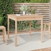 Garden Table Solid Wood Pine