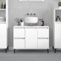 Sink Cabinet 80x33x60 cm Engineered Wood
