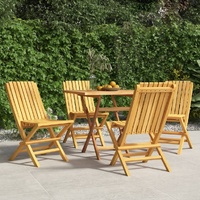 Folding Garden Chairs 47x47x89 cm Solid Wood Teak